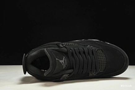 JORDAN WOMEN CU1110-0101 BLACK 4 AIR 2020 （GS) CAT 0915